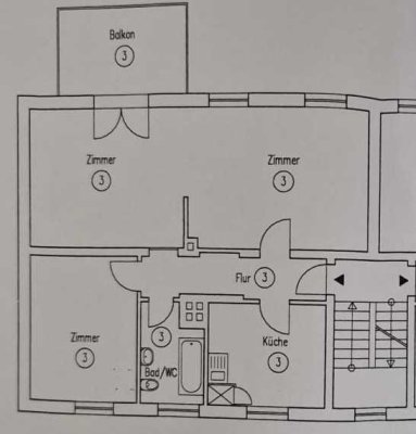 Erstbezug n. Kernsanierung - 2 Zimmer Wohnung mit EBK, Balkon & Garten in Marl