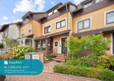 Viel Raum zum Leben – hochwertiges Reihenhaus mit Einliegerwohnung in Sossenheim