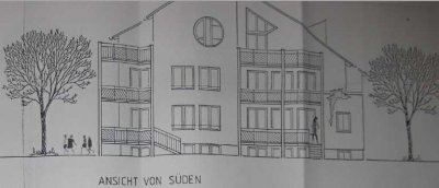 Geschmackvolle, gepflegte 2,5-Raum-DG-Wohnung mit Einbauküche in Flörsheim am Main