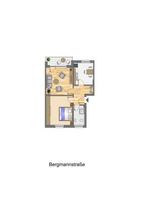 2-Zimmer-Wohnung in Gelsenkirchen Ückendorf
