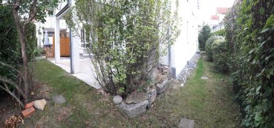 Ansprechende 3,5-Zimmer-Erdgeschosswohnung ca. 85m² mit Terrasse ca. 18m² Gartenanteil u. EBK