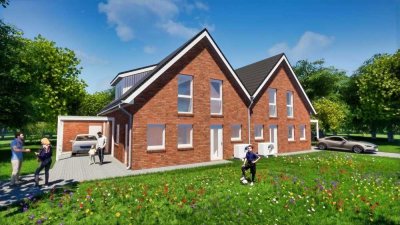 Moderne Doppelhaushälfte in Neuenhaus-Veldhausen – Neubau mit hochwertiger Ausstattung