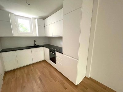 Barrierefreie 2-Zimmer-Wohnung mit Terrasse und Garten