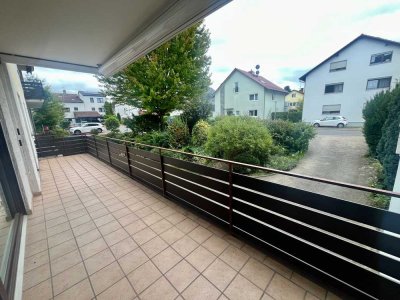 Schriesheim: Gepflegte Erdgeschosswohnung mit Balkon und Stellplatz