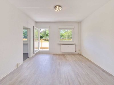 Große 1-Zimmer-Wohnung im Erdgeschoss mit Balkon!