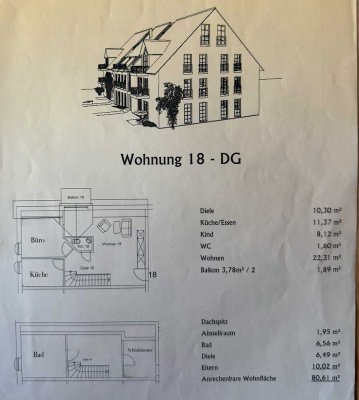 Traumhafte Maisonettewohnung im Härpferpark Donauwörth