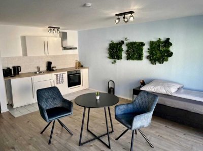 Freundliche und sanierte 1-Raum-Wohnung mit gehobener Innenausstattung in Neukieritzsch