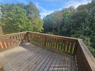 Idylle am alten Dorfkern // 3-Zi.-Wohnung mit Balkon & Kamin