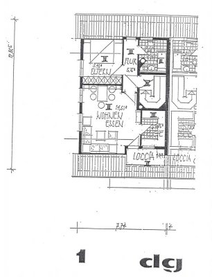 Schöne Dachgeschoss Wohnung