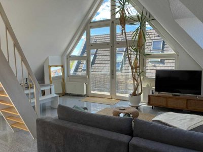 Helle 2,5-Zi.-Galerie Wohnung im Herzen Stuttgart Vaihingens