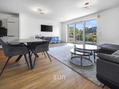 SORGENFREI IN DIE ZUKUNFT: 2023er 3-Zimmer-Wohnung mit Wärmepumpe (A+) in den Niddagärten