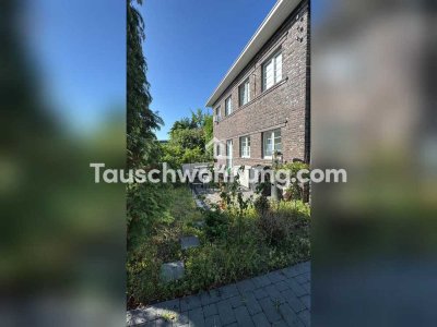 Tauschwohnung: Haushälfte mit Garten, Terrasse und Garage, modernisiert