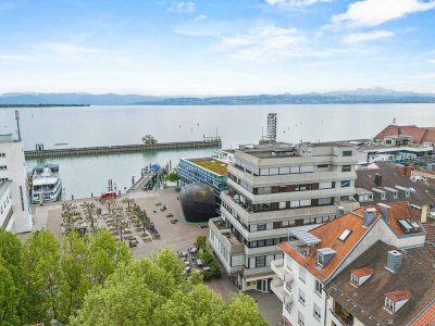 Direkte Seesicht: sofort verfügbare 5-Zimmer-Wohnung an der Uferpromenade von Friedrichshafen
