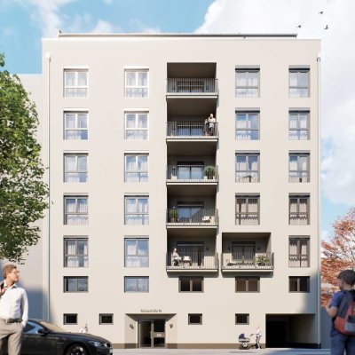 1-Zimmer-Appartement 2. OG mit Balkon