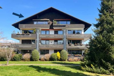 Gemütliche Dachgeschosswohnung
zentral in Seeshaupt mit Lift und Schwimmbad