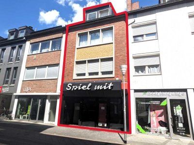 • Wohn-/Geschäftshaus in der Dürener City • Konzession Spielhalle vorhanden •
