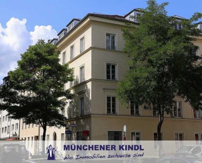 MAXVORSTADT
*denkmalgeschützt*  bezugsfrei* 2-Zimmer-DG-Wohnung