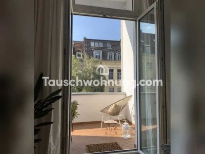 Tauschwohnung: Altbauwohnung mit Balkon am Rathenauplatz