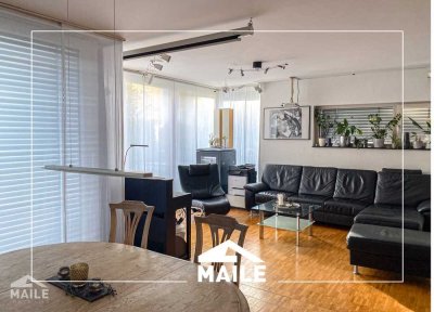 Helle 3-Zimmer-Wohnung mit moderner Ausstattung und Terrasse