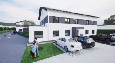 NEUBAU - ERSTBEZUG ! 3 Zimmer Wohnung mit Balkon und Einbauküche