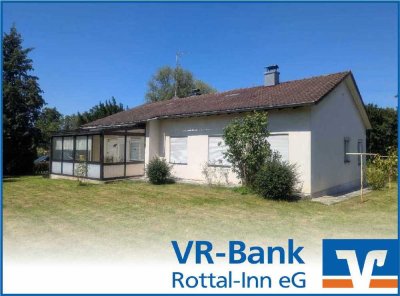Gemütlicher Bungalow mit idyllischem Garten in Gangkofen - Entspannen und Wohlfühlen !