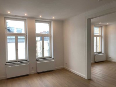 Kerns. Altbau-Wohnung im Rathenau-Viertel. Erstbez. 4 Zi., Lift, EBK, Balk. 115m² Wfl.