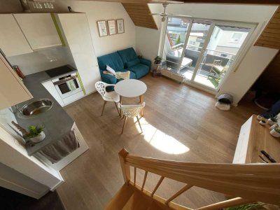 1,5-Zi-Maisonette-Wohnung FN Manzell See+Bergsicht+TG Platz
