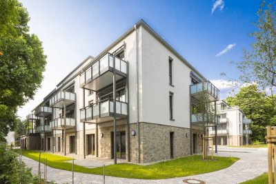 Grünes Wohnen mit Service: Seniorengerechte, lichtdurchflutete 2-Zi.-Wohnung in bevorzugter Wohnlage