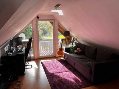1-Zimmer-Dachgeschosswohnung in Untersteinach