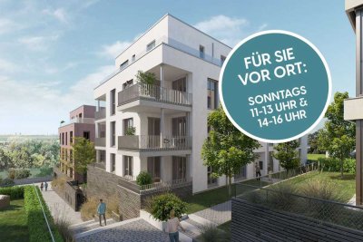 Wohnen mit Flair am Fluss - 87 m² großer Wohn(T)raum direkt am Rhein!