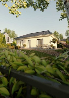 Wohnen ohne Kompromisse – moderner Bungalow mit Ferienflair im Spreewaldumfeld