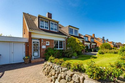 Doppelhaushälfte mit Garage und Südgarten in Sackgassenlage von Westerland