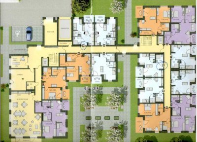 Schwanenhof: Betreutes Wohnen, exklusive 1-Zimmer-Erdgeschosswohnung in Schwandorf