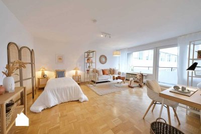 Urban & zentral wohnen – 1-Zimmer-Citywohnung mit TG-Stellplatz und Balkon!