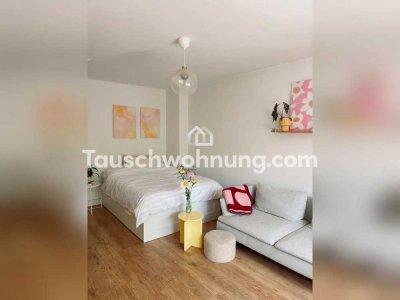 Tauschwohnung: Helle 2 Zimmer Wohnung mit Balkon