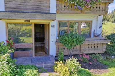 Ferienwohnung/Freizeitwohnsitz: 2-Zimmer-Wohnung umgeben von Bergen und Natur (kein Hauptwohnsitz)