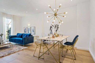 Erstbezug! 3-Zimmer-Altbauwohnung mit hohen Decken & Designküche – fußläufig zu Innenstadt & Rhein