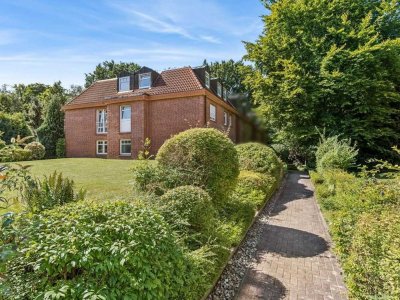 Hochparterre-Wohnung mit gemütlicher Terrasse am Kupferteich in HH-Farmsen