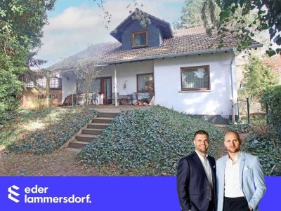 Charmantes EFH mit weitläufigem Grundstück – Verkauf mit Wohnrecht der Eigentümer
