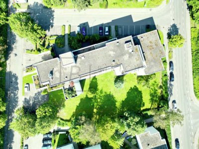 Attraktive 3,5-Zimmer-Erdgeschosswohnung mit sonniger Südwest-Loggia und Tiefgaragenstellplatz