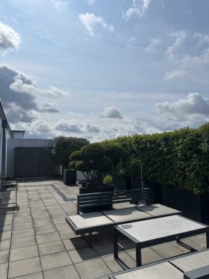 Traumhaftes Penthouse mit 5-Zimmern und 2 Terrassen in Rheinnähe