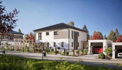 Moderne Doppelhaushälfte bei Wertingen - Entspanntes Wohnen trifft Energieeffizienz