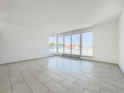 Morgen- & Abendsonne: Penthouse mit Dachterrasse und Balkon