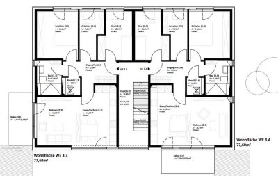 Schöne 4,5 Zimmer-Wohnung - Neubau