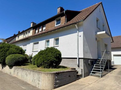 Ihr neues Familiendomizil: Zweifamilienhaus mit Wohlfühlgarten in Bretten zu verkaufen!