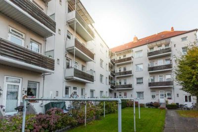 Modernisierte 2-Zimmer-Wohnung mit Terrasse und ebenerdiger Dusche!
