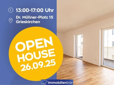 Wohnen im Zentrum von Grieskirchen - Top 3 Haus Zauneggerstraße / 3 Zimmerwohnung mit großer Freifläche