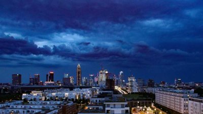 Schöner Wohnen im Westside Tower mit wunderschönem Skylineblick........