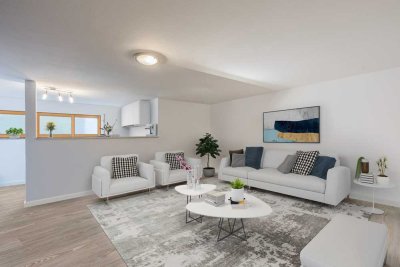 Stilvolle 3-Zimmer-Souterrain-Wohnung in Volkertshausen