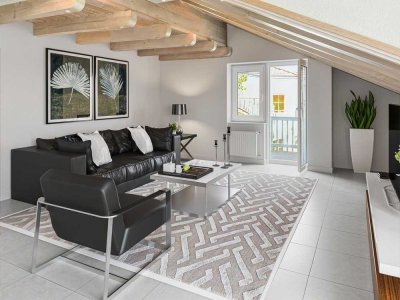 Perfekt für Pendler: 3-Zimmer-Maisonette-Wohnung in Greifenberg sofort frei zum Bezug!